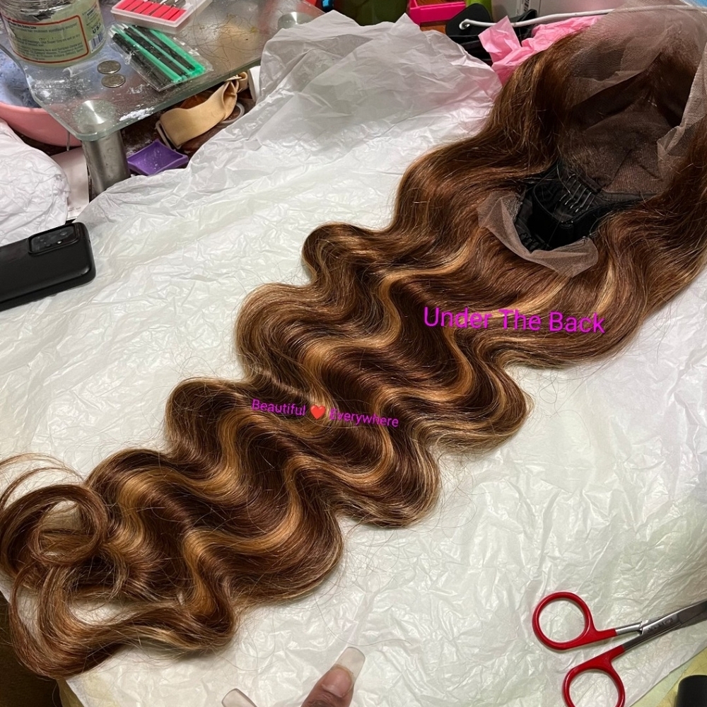 Human Hair Lace Wig - Picture 5 of 10